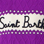 MC2 Saint Barth Woman Half-turtleneck Sweater With Saint Barth Lettering 7 MC2 Saint Barth Woman Half-turtleneck Sweater With Saint Barth Lettering - Image 5