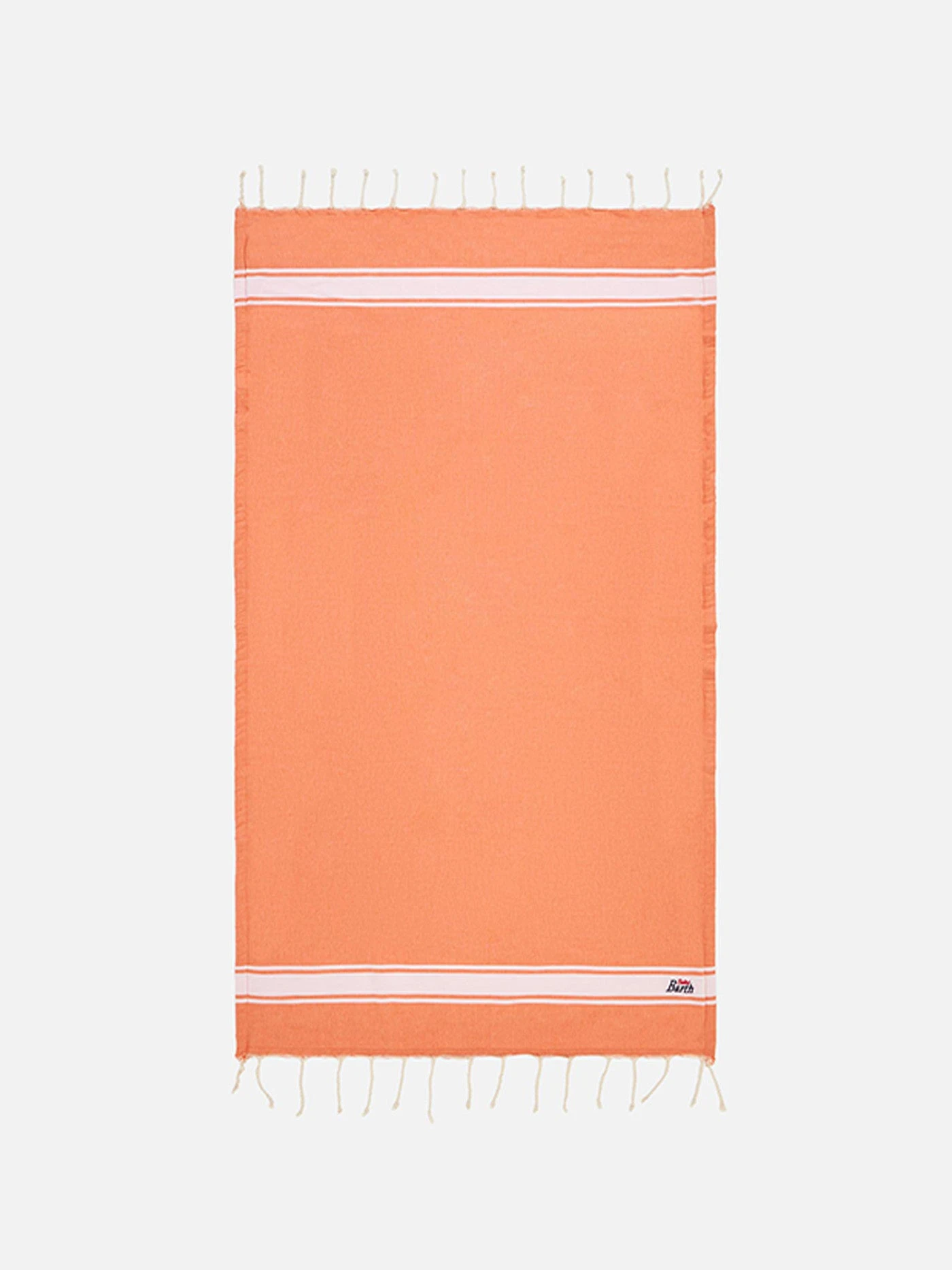 MC2 Saint Barth Fluo Orange Fouta Towel Doubled With Sponge 3 MC2 Saint Barth Fluo Orange Fouta Towel Doubled With Sponge