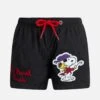 MC2 Saint Barth Boy Mid-length Haiti Swim-shorts With Snoopy Placed Print And Embroidery | SNOOPY PEANUTS SPECIAL EDITION
