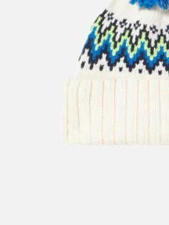 MC2 Saint Barth Boy Beanie With Icelandic Jacquard -MC2 Saint Barth Shop 2boy beanie with icelandic jacquard3