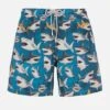 MC2 Saint Barth Man Mid-length Gustavia Swim-shorts With Shark Print| AI CO-CREATED DESIGN BY RICKDICK - POWERED BY RED-EYE -MC2 Saint Barth Shop 47