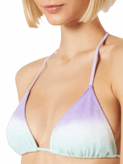 Woman Terry Triangle Bikini 9 Woman Terry Triangle Bikini -MC2 Saint Barth Shop 6936363925688 model