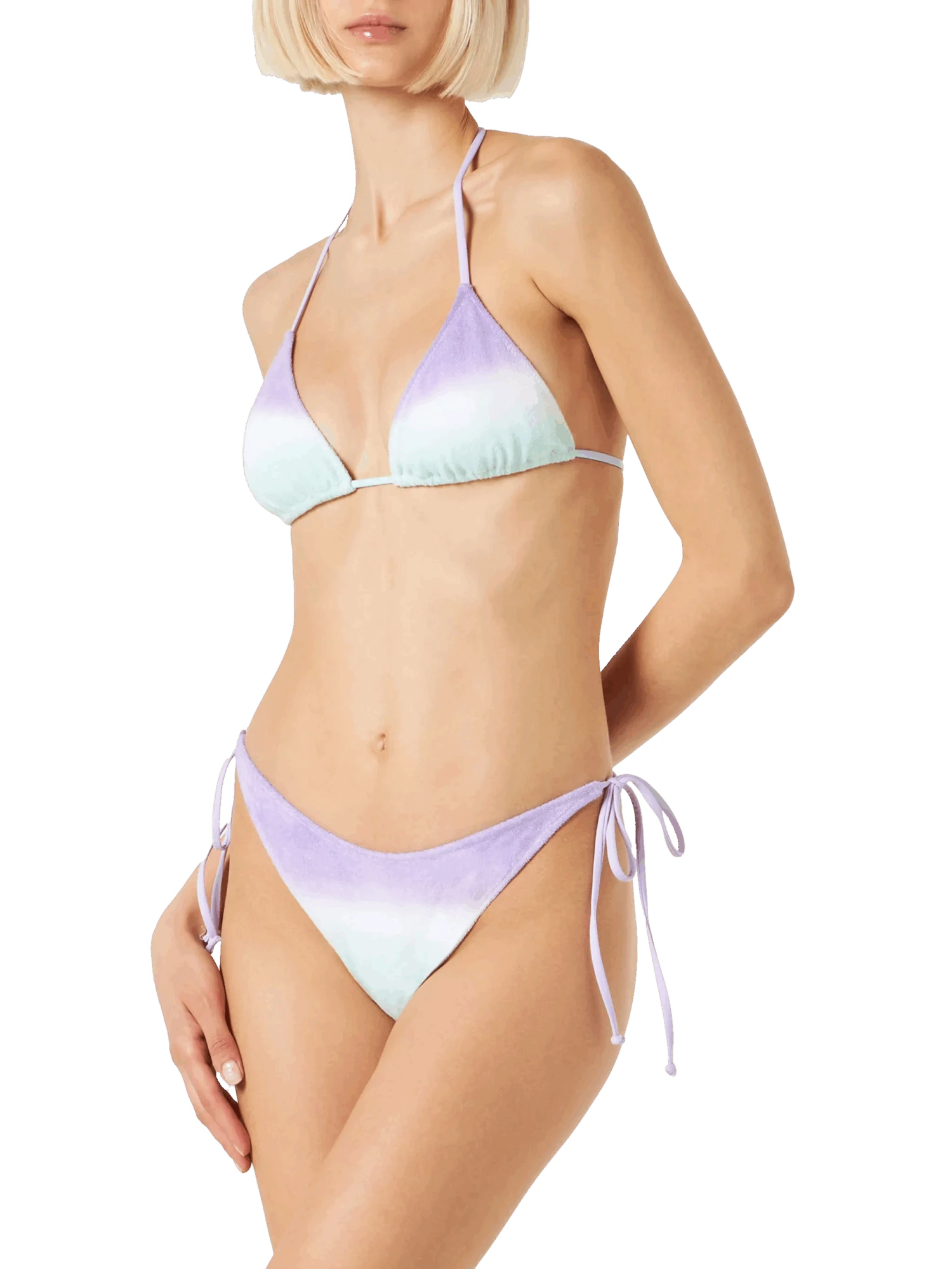 Woman Terry Triangle Bikini 4 Woman Terry Triangle Bikini - Image 2