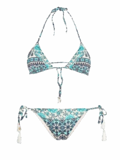 Gipsy Print Triangle Bikini