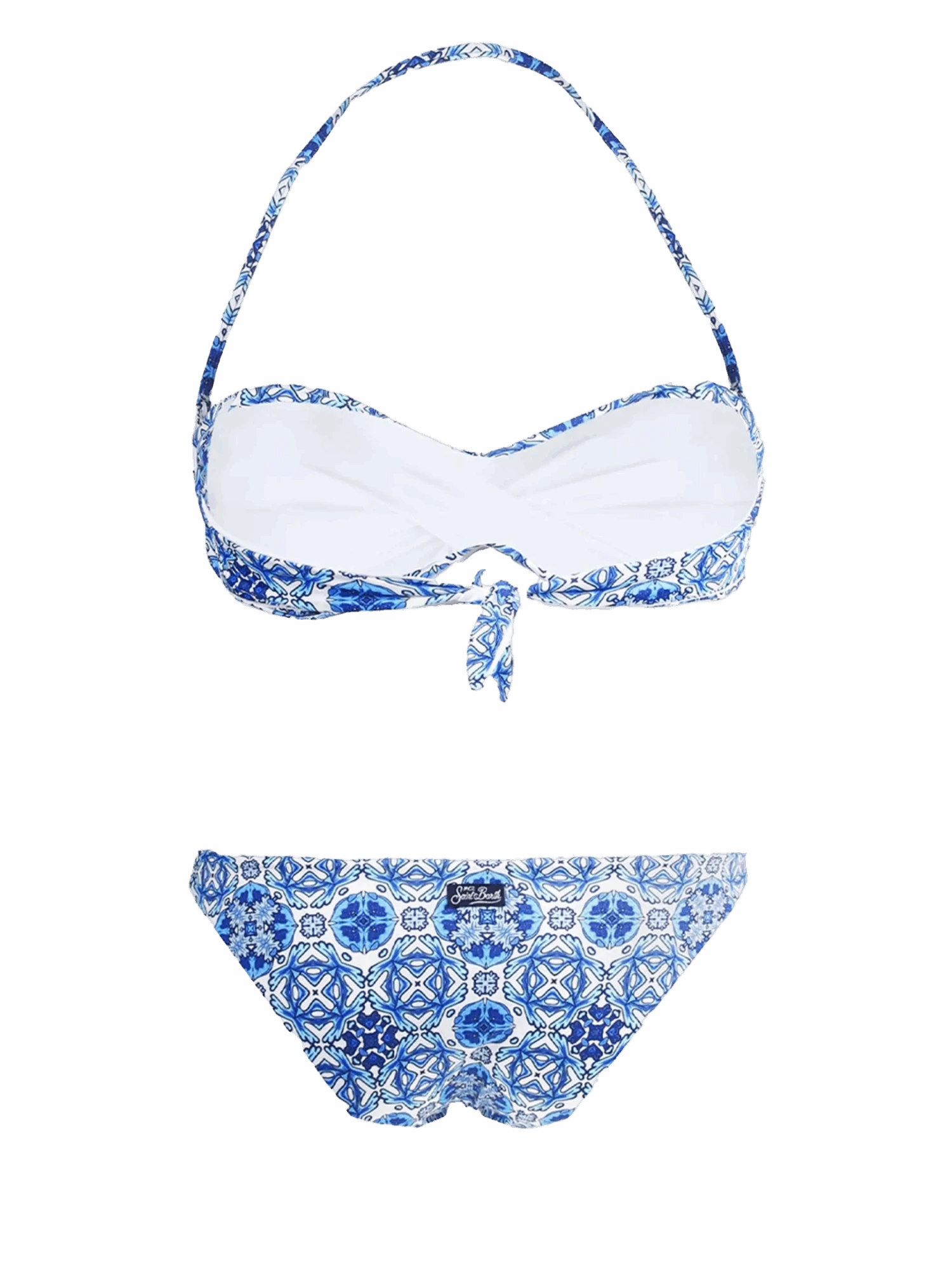 Bandeau Bikini Optical Print 4 Bandeau Bikini Optical Print - Image 2