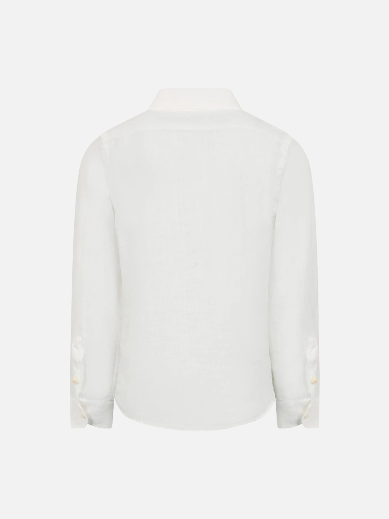 MC2 Saint Barth Agnes White Linen Shirt 5 MC2 Saint Barth Agnes White Linen Shirt - Image 3