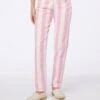 MC2 Saint Barth Woman Pink Striped Print Denim Belleville 1 MC2 Saint Barth Woman Pink Striped Print Denim Belleville -MC2 Saint Barth Shop BELL001 01620F woman denim striped pink 1
