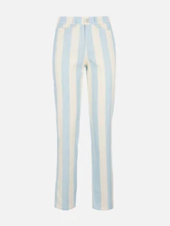 MC2 Saint Barth Woman Light Blue Striped Print Denim Belleville 12 MC2 Saint Barth Woman Light Blue Striped Print Denim Belleville -MC2 Saint Barth Shop BELL001 05130F denim striped woman light blue 1