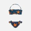 Girl Bandeau Bikini With Starfish Print 1 Girl Bandeau Bikini With Starfish Print -MC2 Saint Barth Shop BIKINIGIRL71