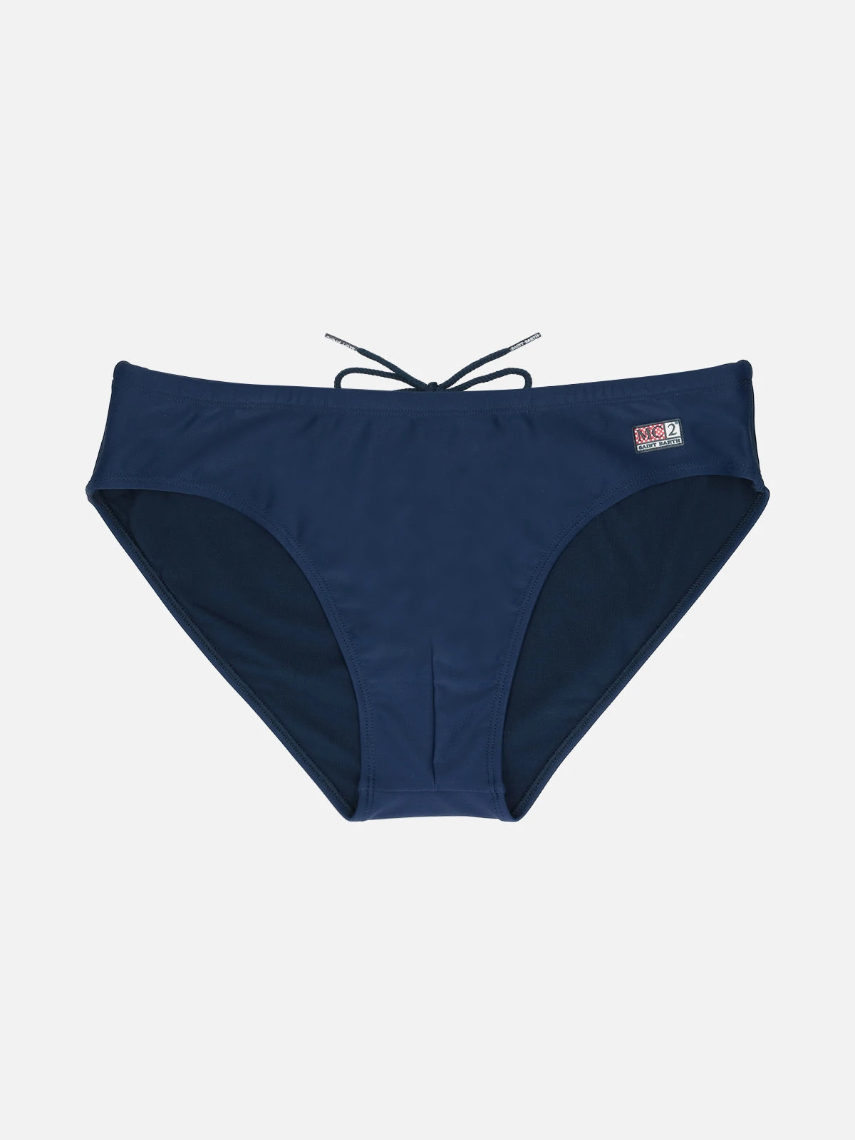 MC2 Saint Barth Man Navy Blue Swim Briefs Cayo 3 MC2 Saint Barth Man Navy Blue Swim Briefs Cayo