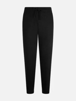 MC2 Saint Barth Woman Knitted Black Jogger Pants 11 MC2 Saint Barth Woman Knitted Black Jogger Pants -MC2 Saint Barth Shop CHAR002 00505C woman knitted jogger pants black 4