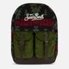MC2 Saint Barth Backpack With Navajo Print -MC2 Saint Barth Shop COD0002 00237C backpack green corduroy navajo 1