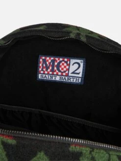MC2 Saint Barth Backpack With Navajo Print -MC2 Saint Barth Shop COD0002 00237C backpack green corduroy navajo 4