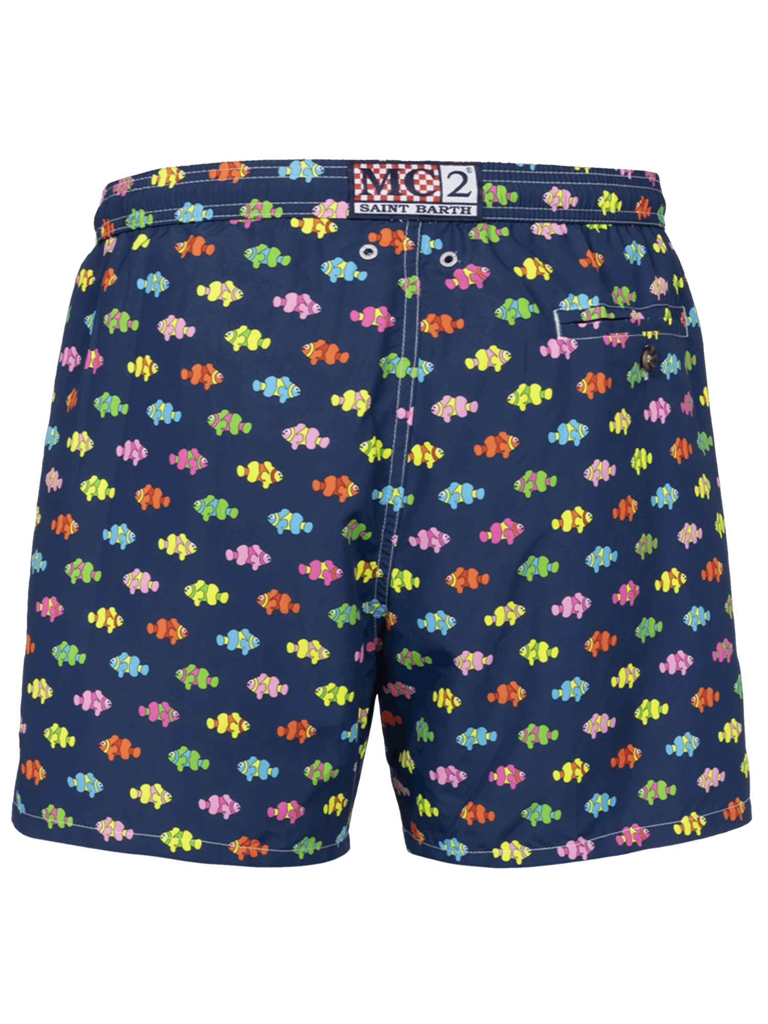 MC2 Saint Barth Man Lightweight Fabric Swim-shorts Lighting Micro Fantasy With Clownfishes Print 4 MC2 Saint Barth Man Lightweight Fabric Swim-shorts Lighting Micro Fantasy With Clownfishes Print - Image 2