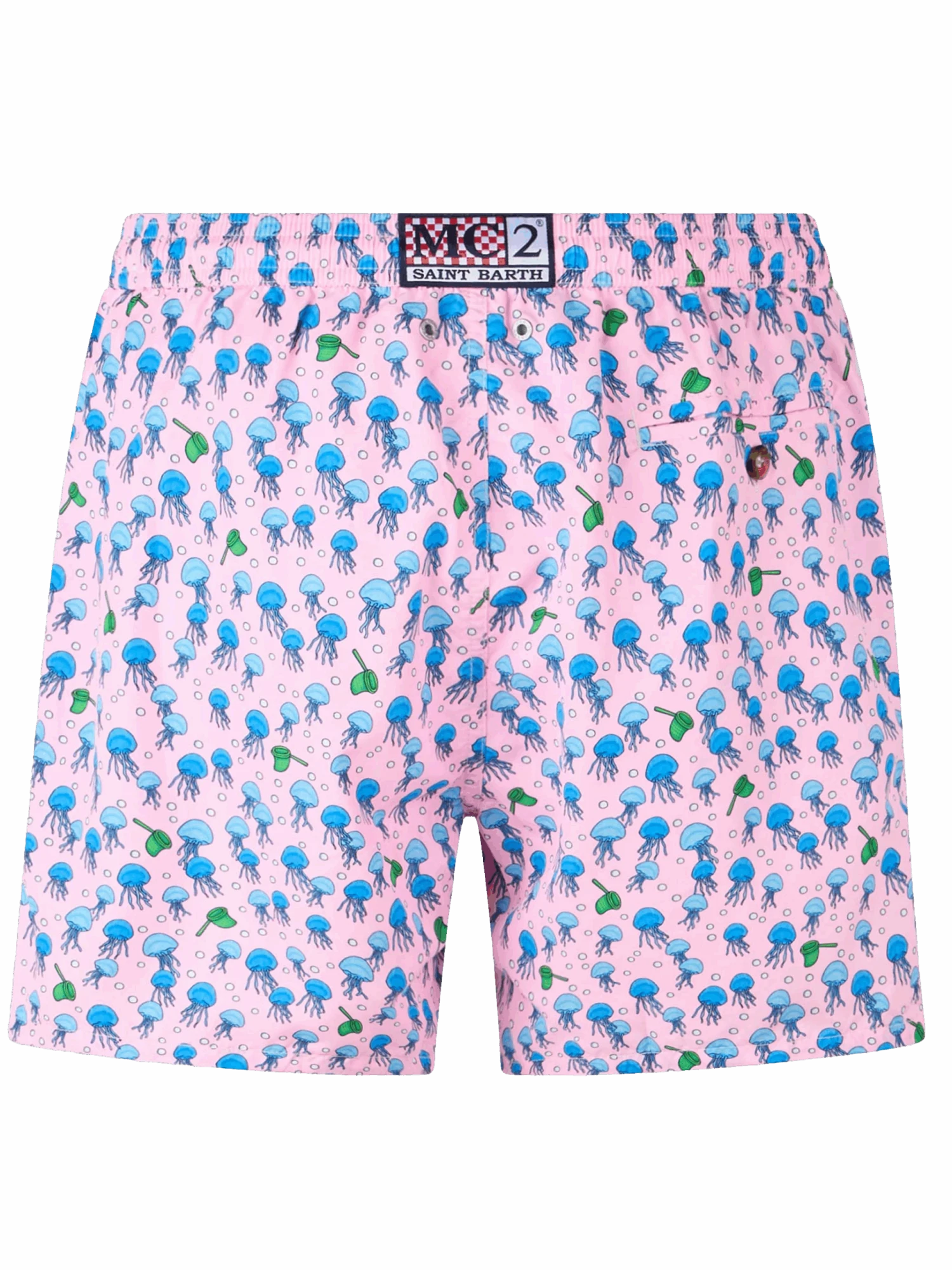 MC2 Saint Barth Man Lightweight Fabric Swim-shorts Lighting Micro Fantasy With Jellyfishes Print 4 MC2 Saint Barth Man Lightweight Fabric Swim-shorts Lighting Micro Fantasy With Jellyfishes Print - Image 2