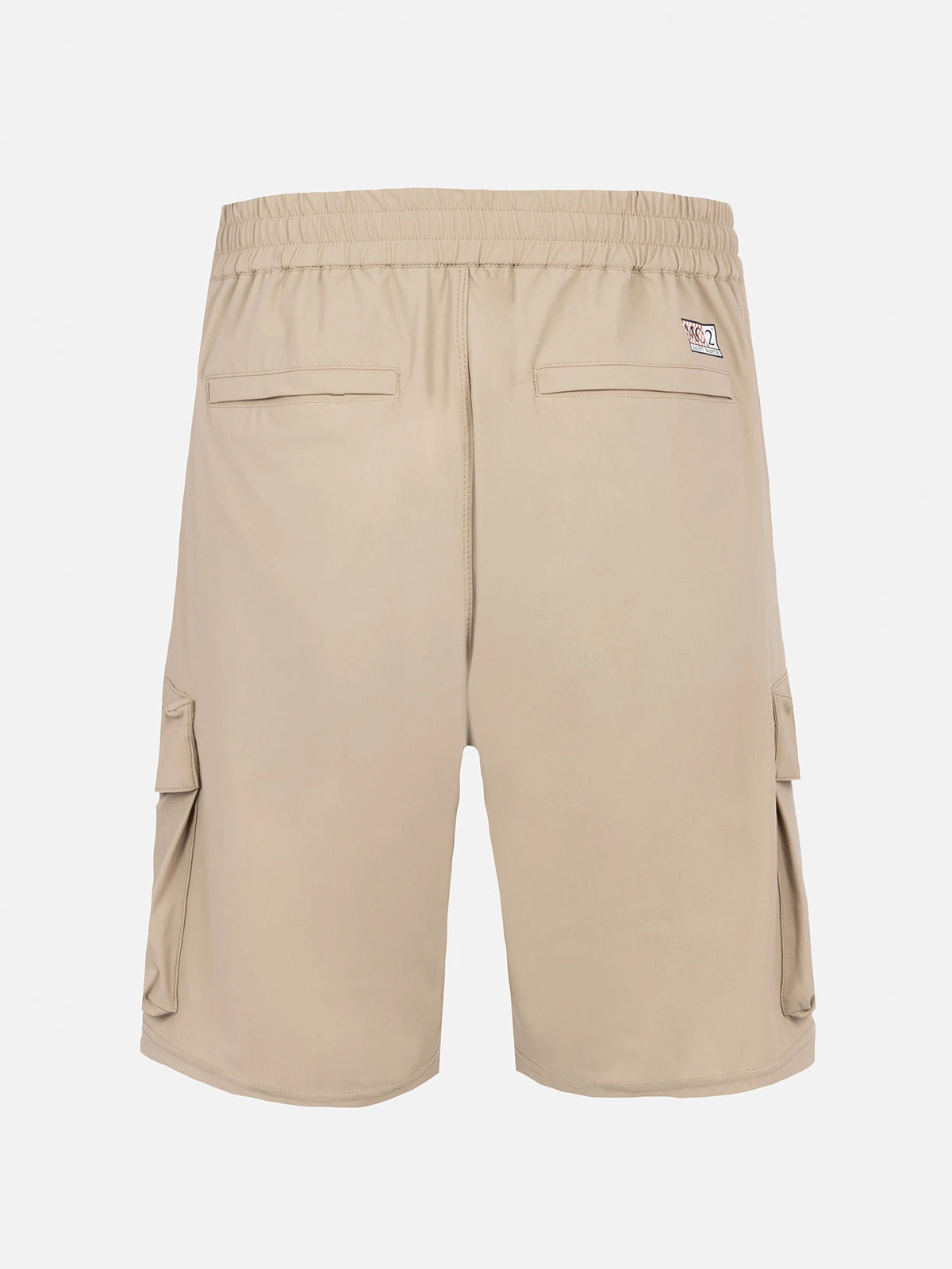 MC2 Saint Barth Beige Technic Fabric Bermuda Shorts Deck 4 MC2 Saint Barth Beige Technic Fabric Bermuda Shorts Deck - Image 2