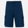 MC2 Saint Barth Navy Blue Technic Fabric Bermuda Shorts Deck 2 MC2 Saint Barth Navy Blue Technic Fabric Bermuda Shorts Deck -MC2 Saint Barth Shop DEK0001 00320F 01