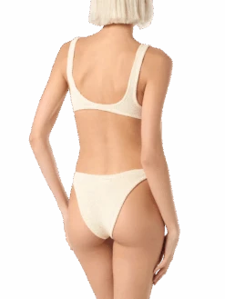 MC2 Saint Barth Woman Beige Classic Crinkle Bralette Bikini Naima Elise 9 MC2 Saint Barth Woman Beige Classic Crinkle Bralette Bikini Naima Elise -MC2 Saint Barth Shop ELI0002 01225F woman beige crinkle classic swim briefs 4
