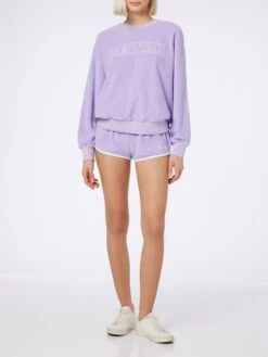 MC2 Saint Barth Woman Terry Cotton Pull Up Shorts Francine 11 MC2 Saint Barth Woman Terry Cotton Pull Up Shorts Francine -MC2 Saint Barth Shop FRANC001 00313F woman lilac terry shorts 4
