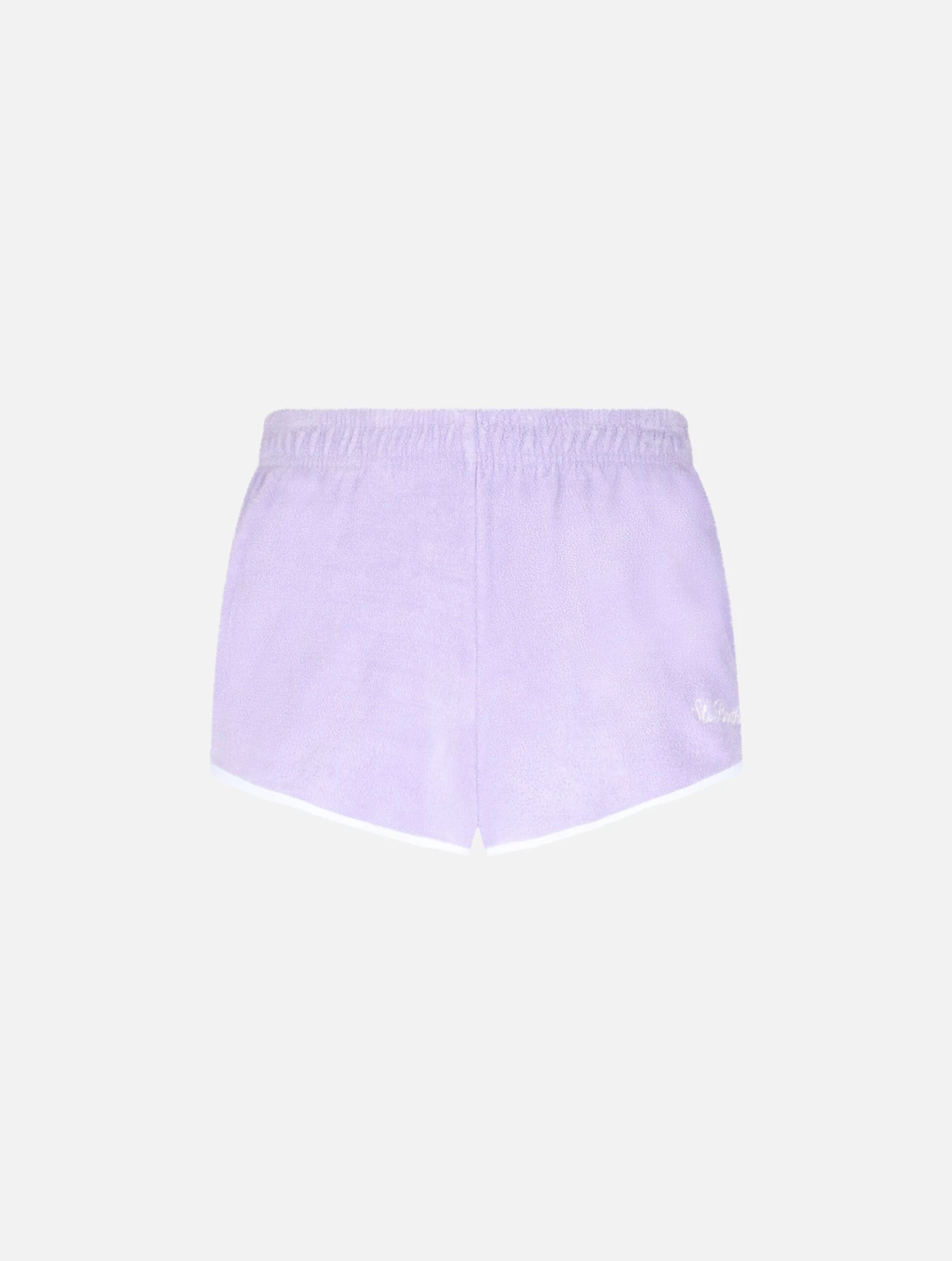 MC2 Saint Barth Woman Terry Cotton Pull Up Shorts Francine 8 MC2 Saint Barth Woman Terry Cotton Pull Up Shorts Francine - Image 6