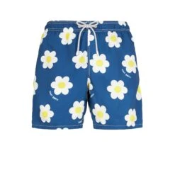 MC2 Saint Barth Man Classic Swim Shorts With Daisy Print -MC2 Saint Barth Shop GUS000101176B 1