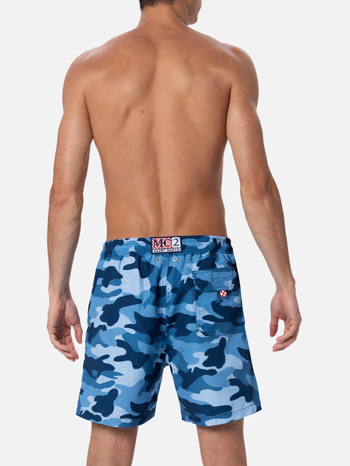 MC2 Saint Barth Man Mid-length Gustavia Swim-shorts With Camouflage Print 7 MC2 Saint Barth Man Mid-length Gustavia Swim-shorts With Camouflage Print - Image 5
