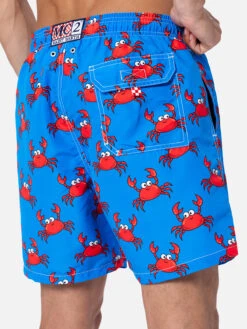 MC2 Saint Barth Man Mid-length Gustavia Swim-shorts With Crab Print -MC2 Saint Barth Shop GUS0001 02375F 02 00260521 13e7 46fb 996d 4caa58b71b7a