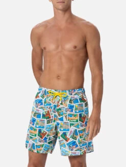 MC2 Saint Barth Mid-length Gustavia Swim-shorts With Postcard Print | ALESSANDRO ENRIQUEZ SPECIAL EDITION 9 MC2 Saint Barth Mid-length Gustavia Swim-shorts With Postcard Print | ALESSANDRO ENRIQUEZ SPECIAL EDITION -MC2 Saint Barth Shop GUS0001 03380F 01 24ee5d3a 0fcc 4b9b 9192 814e5ed98a09