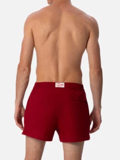 MC2 Saint Barth Man Burgundy Fitted Cut Swim Shorts Harrys 11 MC2 Saint Barth Man Burgundy Fitted Cut Swim Shorts Harrys -MC2 Saint Barth Shop HAR0001 03730F 02