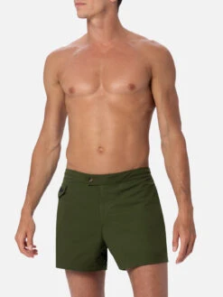 MC2 Saint Barth Man Military Green Fitted Cut Swim Shorts Harrys 9 MC2 Saint Barth Man Military Green Fitted Cut Swim Shorts Harrys -MC2 Saint Barth Shop HAR001 00270F 01