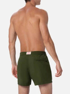 MC2 Saint Barth Man Military Green Fitted Cut Swim Shorts Harrys 11 MC2 Saint Barth Man Military Green Fitted Cut Swim Shorts Harrys -MC2 Saint Barth Shop HAR001 00270F 03