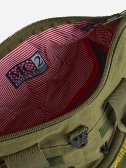 MC2 Saint Barth Military Green Canvas Backpack Helmut -MC2 Saint Barth Shop HELM001 00211B backpack military green canvas 4