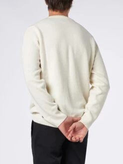 MC2 Saint Barth Man Sweater With Wolf Print And I Hate Summer Embroidery -MC2 Saint Barth Shop HER0001 00183C man grey sweater wolf 3