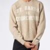MC2 Saint Barth Man Sweater With St. Barth VS Courchevel Jacquard