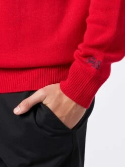Norwegian Style Man Red Sweater -MC2 Saint Barth Shop HER0001 REDB41 man sweater norwgian christmas 3