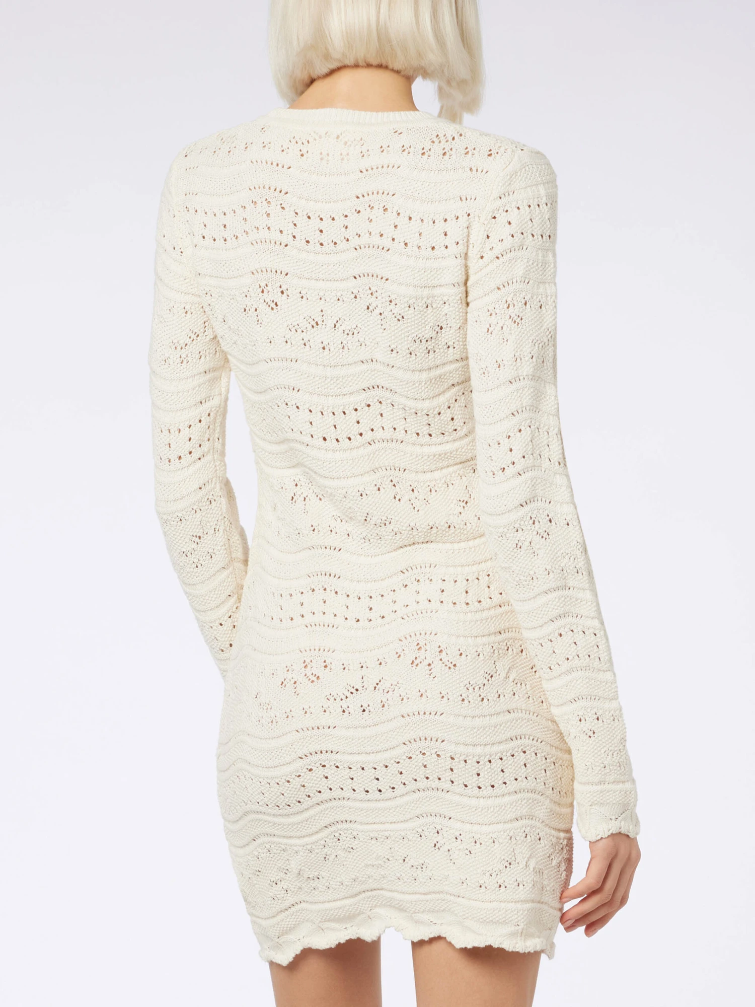 MC2 Saint Barth Woman Cotton Knit Mini Dress Imany 4 MC2 Saint Barth Woman Cotton Knit Mini Dress Imany - Image 2