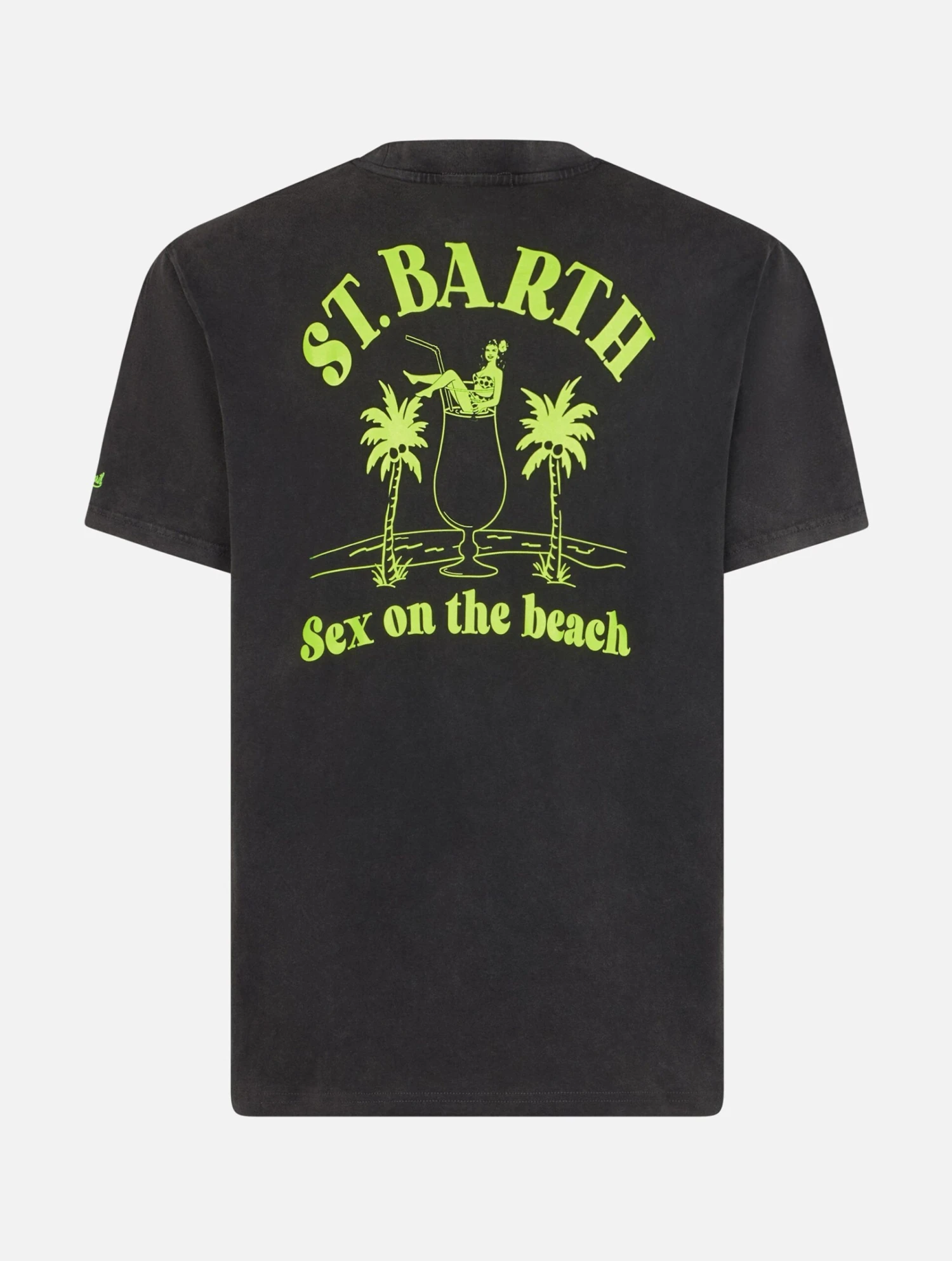 MC2 Saint Barth Man Vintage Cotton T-shirt Jack With St. Barth Sex On The Beach Print 7 MC2 Saint Barth Man Vintage Cotton T-shirt Jack With St. Barth Sex On The Beach Print - Image 5