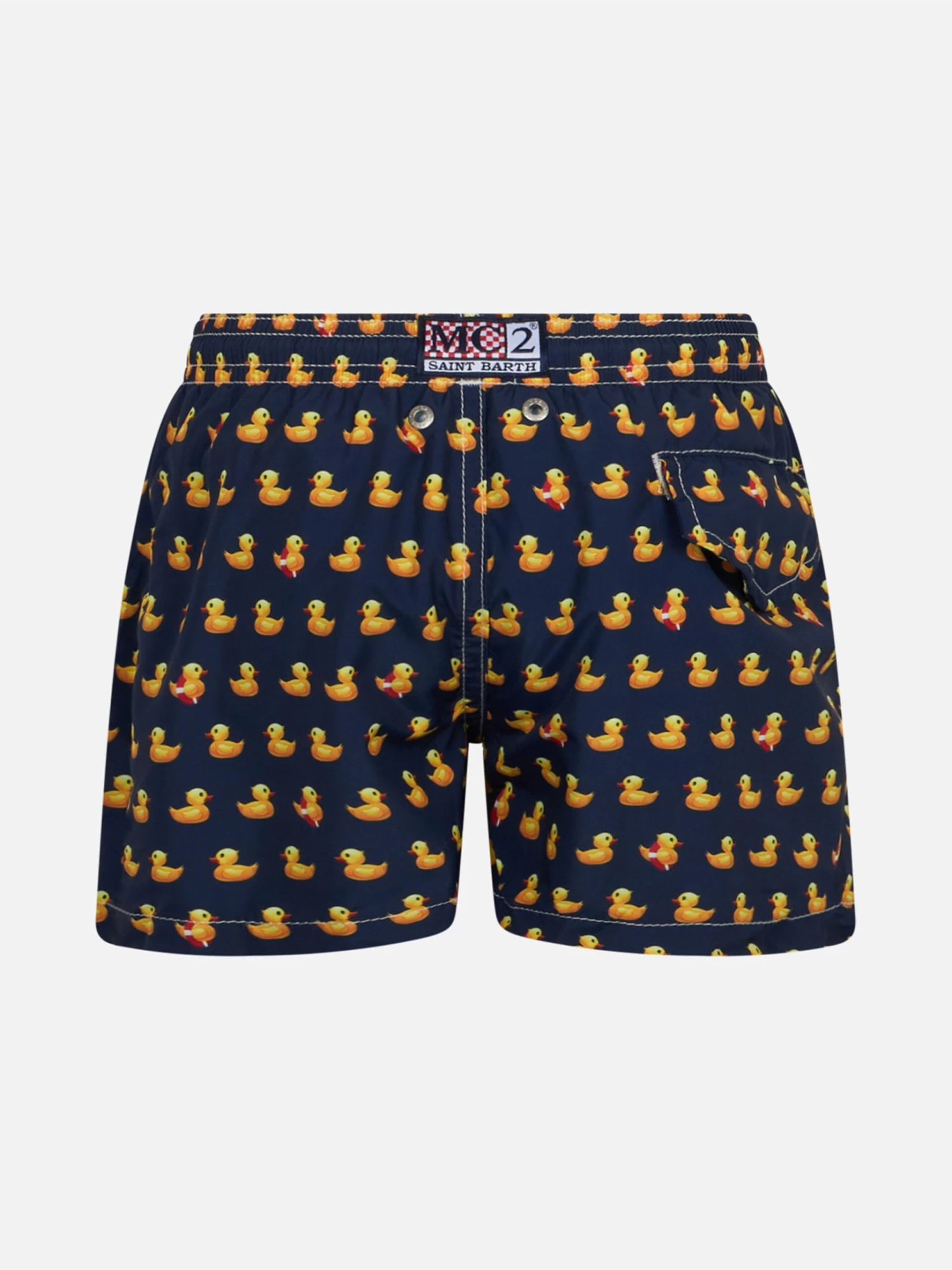 MC2 Saint Barth Jean Lighting Lightweight Fabric Swim Shorts With Ducky Print 4 MC2 Saint Barth Jean Lighting Lightweight Fabric Swim Shorts With Ducky Print - Image 2