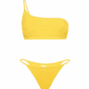 MC2 Saint Barth Woman Yellow One Shoulder Bralette Bikini -MC2 Saint Barth Shop JOD0001 RIBZU woman one shoulder yellow ribbed bikini 3