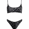 MC2 Saint Barth Woman Bralette Bikini With Bandanna Print