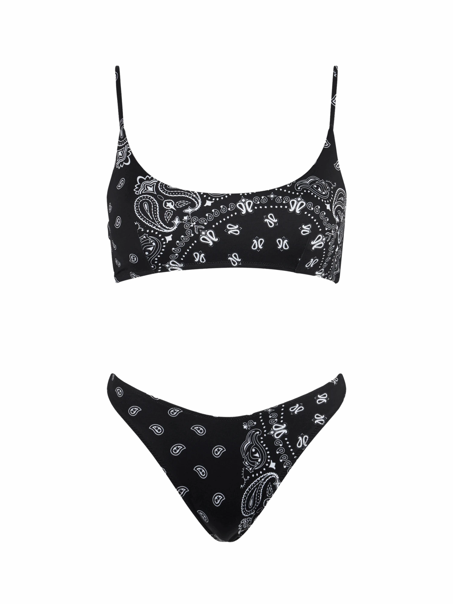 MC2 Saint Barth Woman Bralette Bikini With Bandanna Print 3 MC2 Saint Barth Woman Bralette Bikini With Bandanna Print