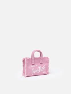 MC2 Saint Barth Pink Cotton Canvas Key Holder -MC2 Saint Barth Shop KEYB002 00267F 02