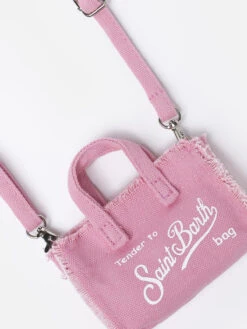 MC2 Saint Barth Pink Cotton Canvas Key Holder -MC2 Saint Barth Shop KEYB002 00267F 03