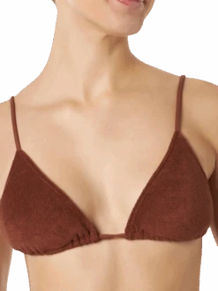 MC2 Saint Barth Woman Brown Terry Triangle Bikini 9 MC2 Saint Barth Woman Brown Terry Triangle Bikini -MC2 Saint Barth Shop LEH000103118B 3