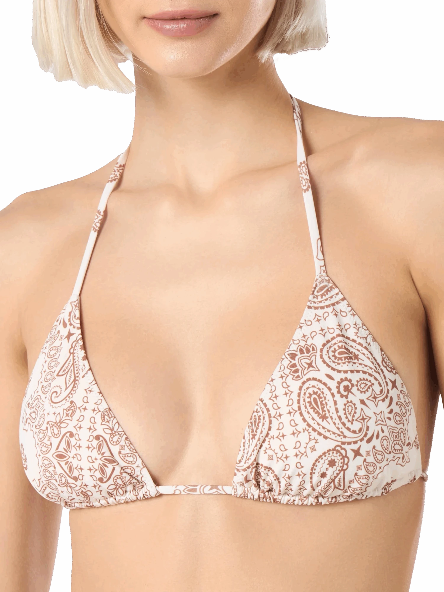 MC2 Saint Barth Woman Bandanna Triangle Bikini Leah Marielle 7 MC2 Saint Barth Woman Bandanna Triangle Bikini Leah Marielle - Image 5