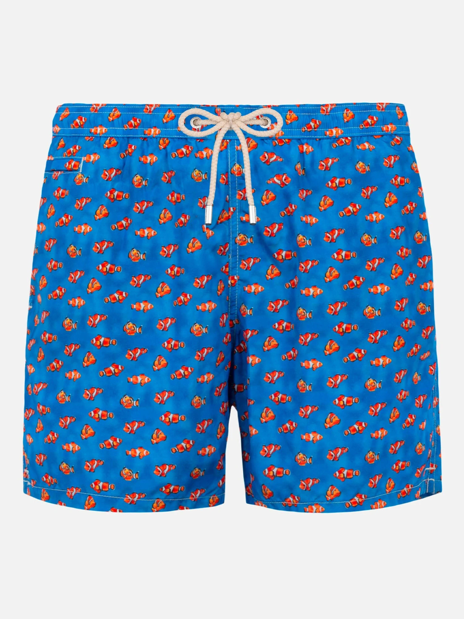 MC2 Saint Barth Man Light Fabric Swim Shorts With Clownfish Print 3 MC2 Saint Barth Man Light Fabric Swim Shorts With Clownfish Print
