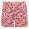 MC2 Saint Barth Man Swim Shorts With Crabs Print -MC2 Saint Barth Shop LIG0003 01802B MAN SWIMSHORTS GRANGHIETTI RED