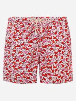 MC2 Saint Barth Man Swim Shorts With Crabs Print