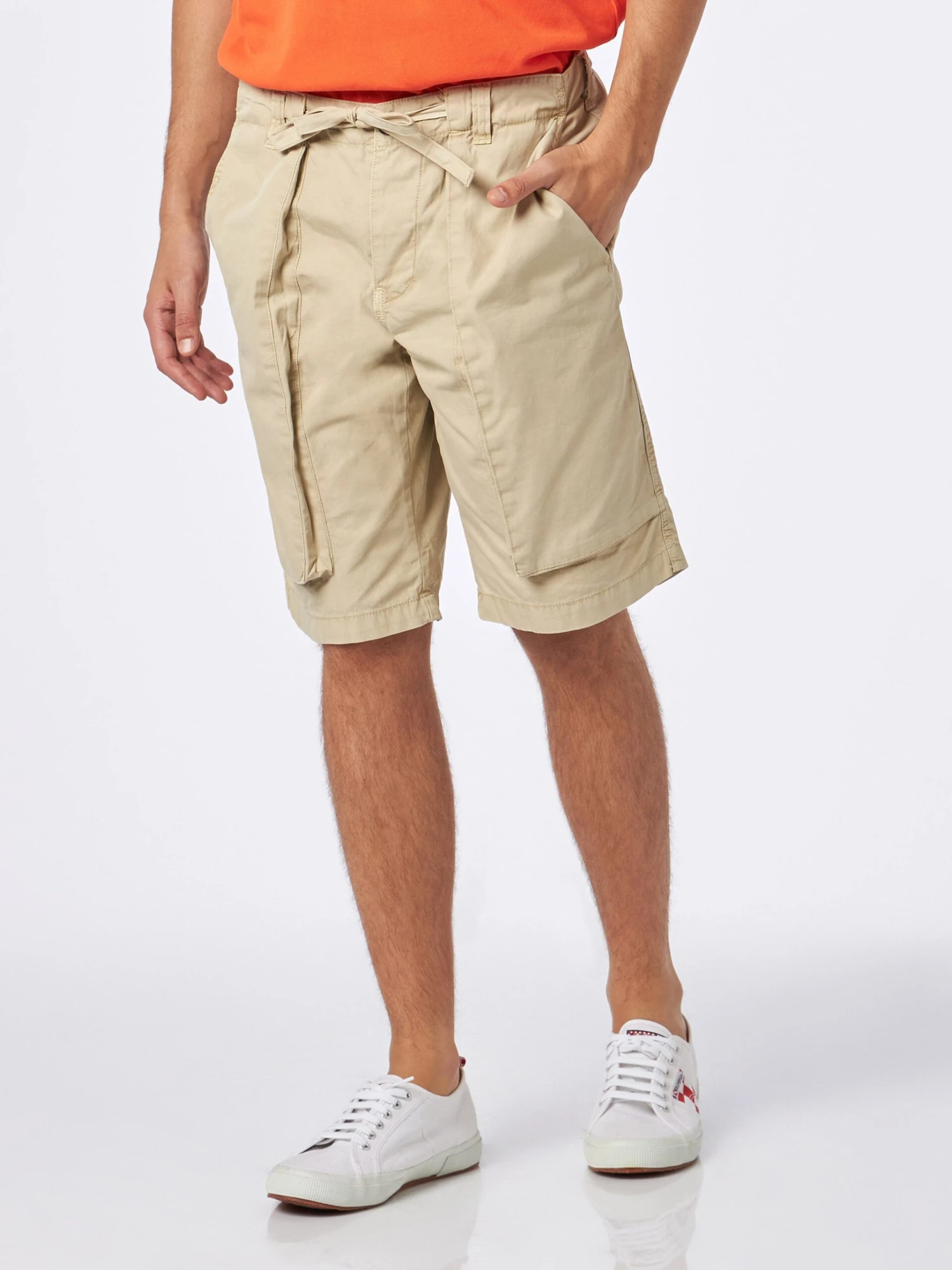 MC2 Saint Barth Man Beige Bermuda With Side Pockets 3 MC2 Saint Barth Man Beige Bermuda With Side Pockets