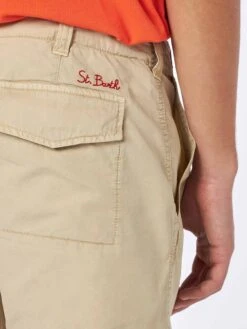 MC2 Saint Barth Man Beige Bermuda With Side Pockets 8 MC2 Saint Barth Man Beige Bermuda With Side Pockets -MC2 Saint Barth Shop LOU0001 11 man cotton beige bermuda pocket 3